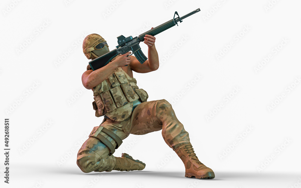 MAN SOLDIER WAR
EQUIPPED ARMY BATTLE 3D RENDERING
MAN SOLDIER WAR
EQUIPPED ARMY BATTLE 3D RENDERING