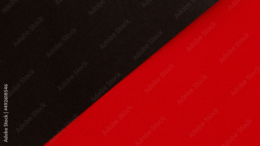 Black and red color paper background