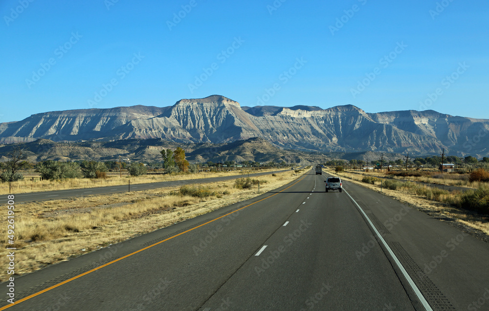 Driving Grand Valley, Colorado