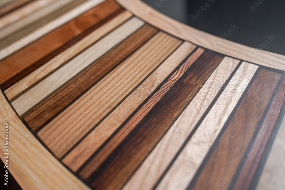 Modern wooden table made of epoxy Modern wooden table made of epoxy