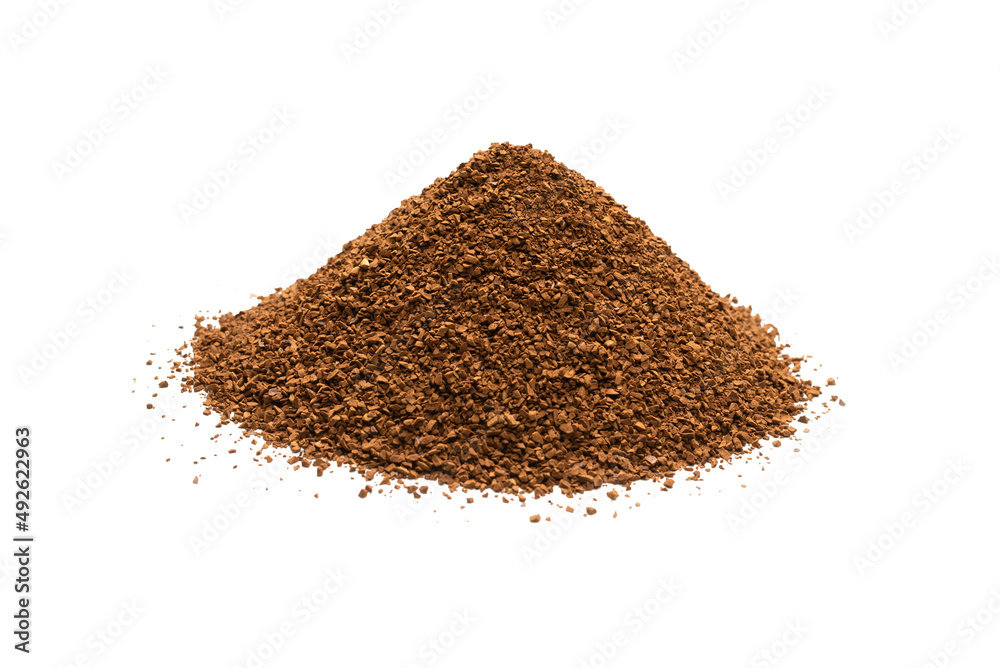 Instant coffee isolated on white background. Instant coffee isolated on white background.