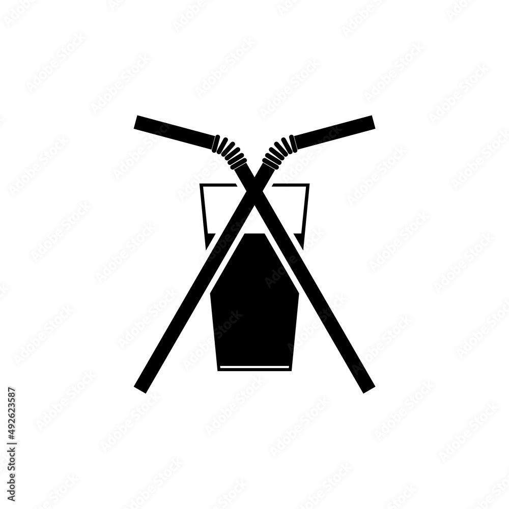 Fresh drink icon isolated on white background Fresh drink icon isolated on white background