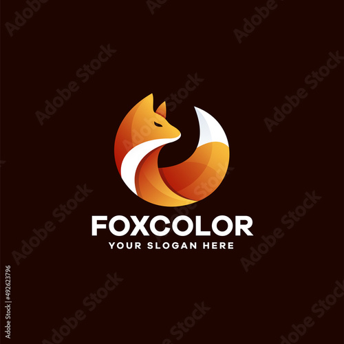 Fox Illustration Logo