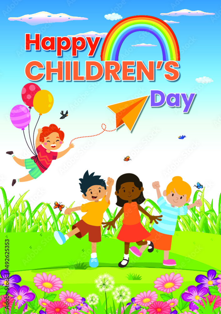 Children's Day Flyer Template Children's Day Flyer Template