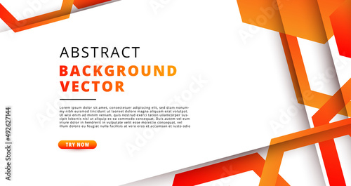 Abstract orange and white backgrounds with scratch effects for the sale of banners, wallpapers, for, brochures, landing pages photo