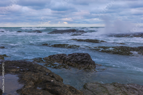 Storm on the coast of the C...