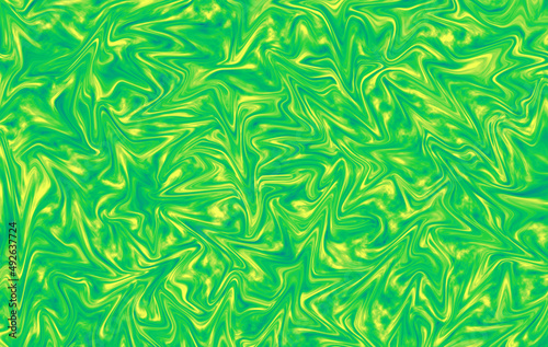 Illustration of stunning lime green and lemon yellow abstract pattern