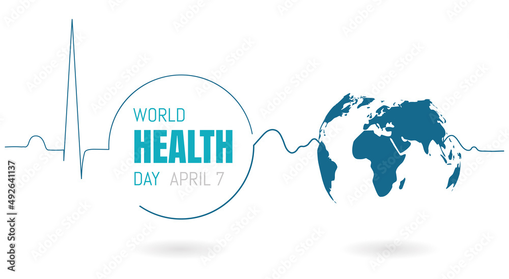 © María Pilar Martínez - World Health Day. April 7. Vector EPS 10.