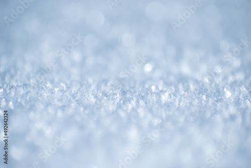 christmas background with snowflakes © Mateusz