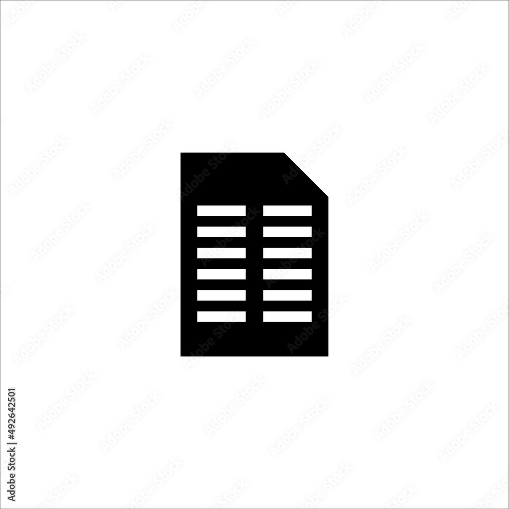 document icon vector illustration symbol document icon vector illustration symbol