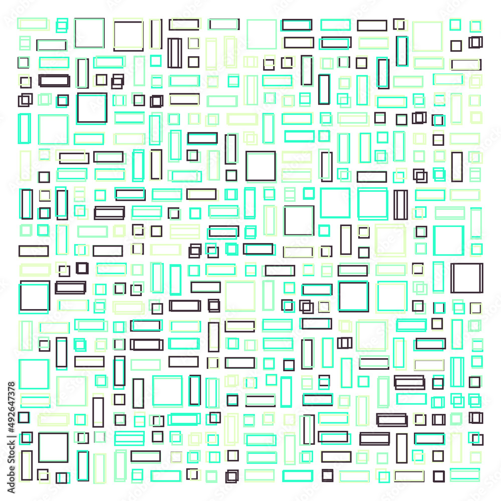 Offset Quads generative art background art illustration Offset Quads generative art background art illustration