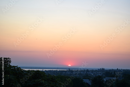 Sunrise over the river © Ihor