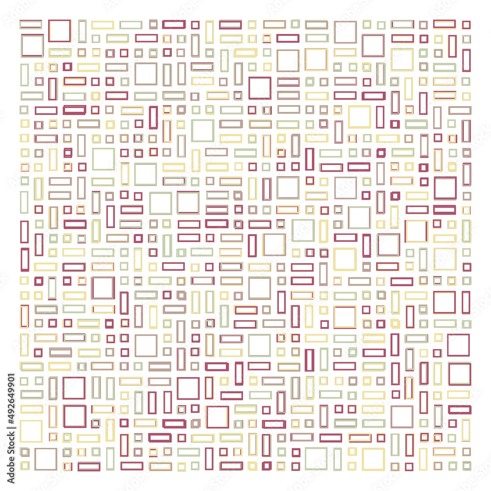 Offset Quads generative art background art illustration Offset Quads generative art background art illustration
