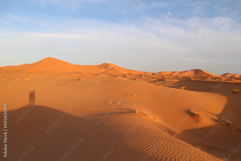 sunrise, golden hour, erg chebbi, sand dunes, sahara, desert, morocco, traveling, autumn, fall, roadtrip, sand, dune, landscape, dunes, sky, nature, dry, travel, sand dune, hot, hill, sunset, red, hea