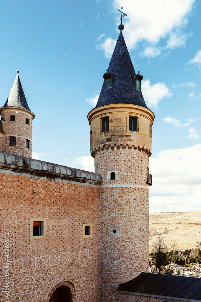 Alcazar of Segovia is a medieval stone fortification, located in the city of Segovia, in the community of Castilla Leon, Spain.