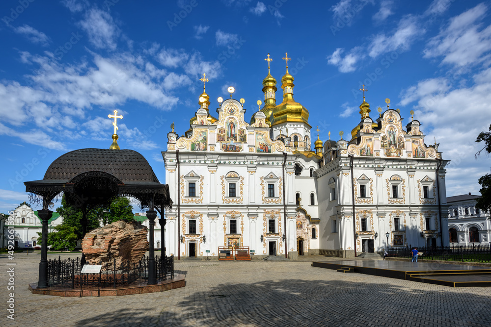 Cathedral of the Dormition in Kiev Pechersk Lavra monastery, Kyiv city, Ukraine