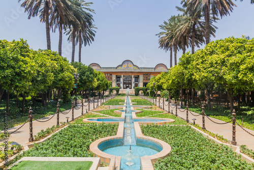 Fototapeta Naklejka Na Ścianę i Meble -  Naranjestan garden with Qavam House in Shiraz, Iran