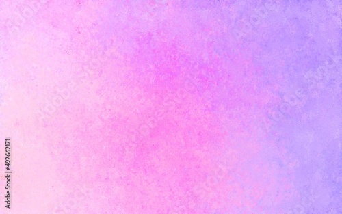 Lilac violet pink vintage antique old background with blur, gradient and watercolor texture. Space for artistic creation and graphic design. Grunge texture. Background paper texture for vintage design