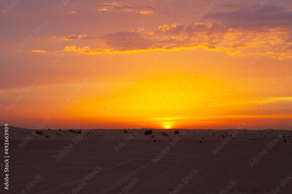 Obraz premium Desert Sunset