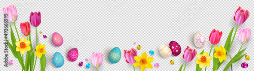 Easter concept isolated.
