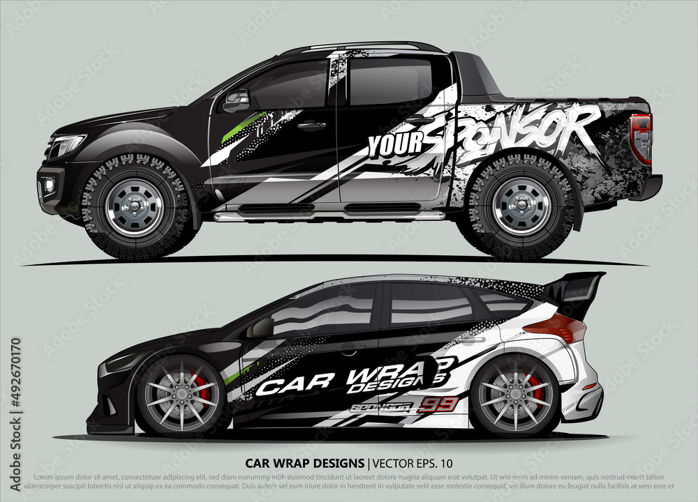 car graphic background vector. abstract lines vector with modern camouflage design concept for truck and vehicles graphics vinyl wrap
car graphic background vector. abstract lines vector with modern camouflage design concept for truck and vehicles graphics vinyl wrap