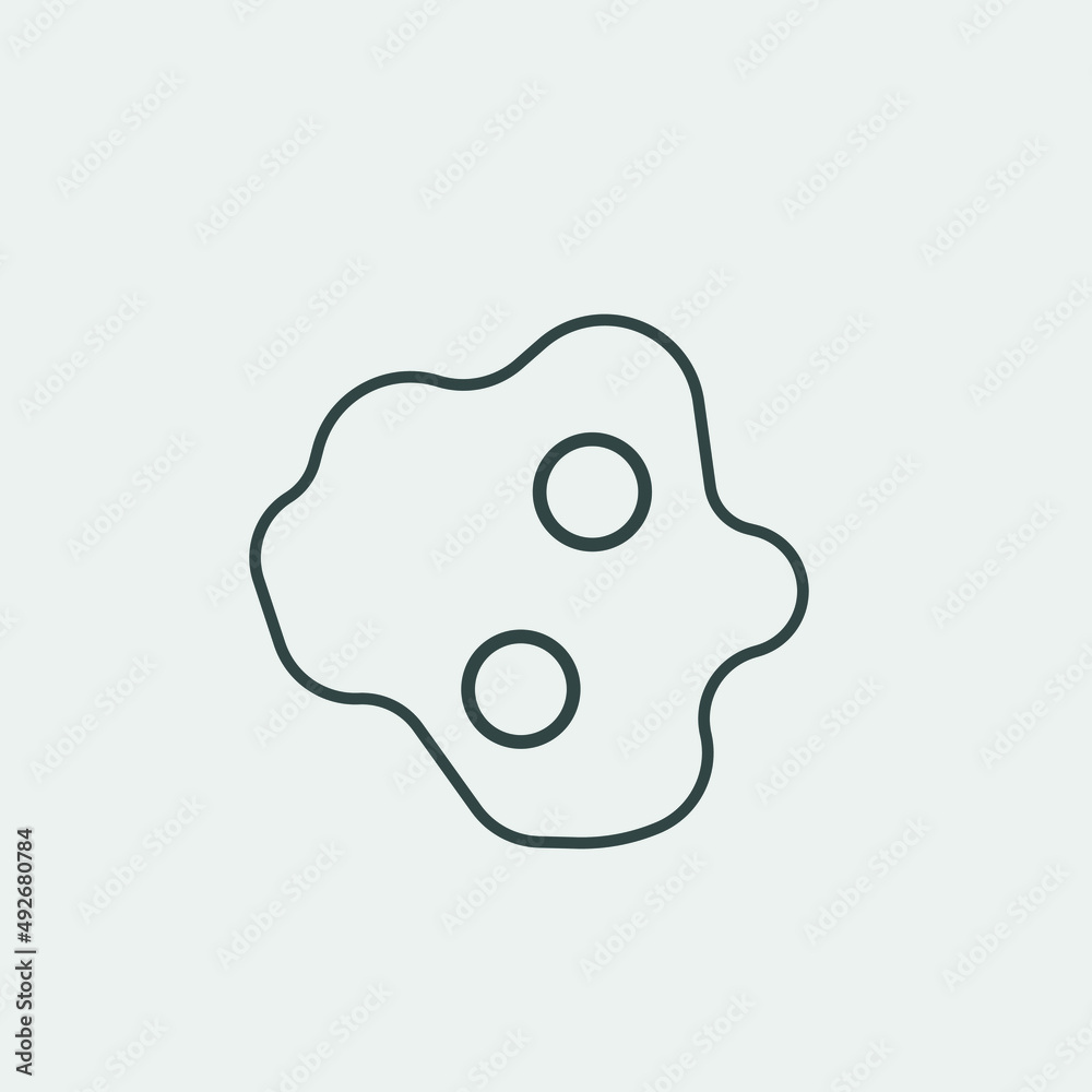 fried egg vector icon illustration sign fried egg vector icon illustration sign