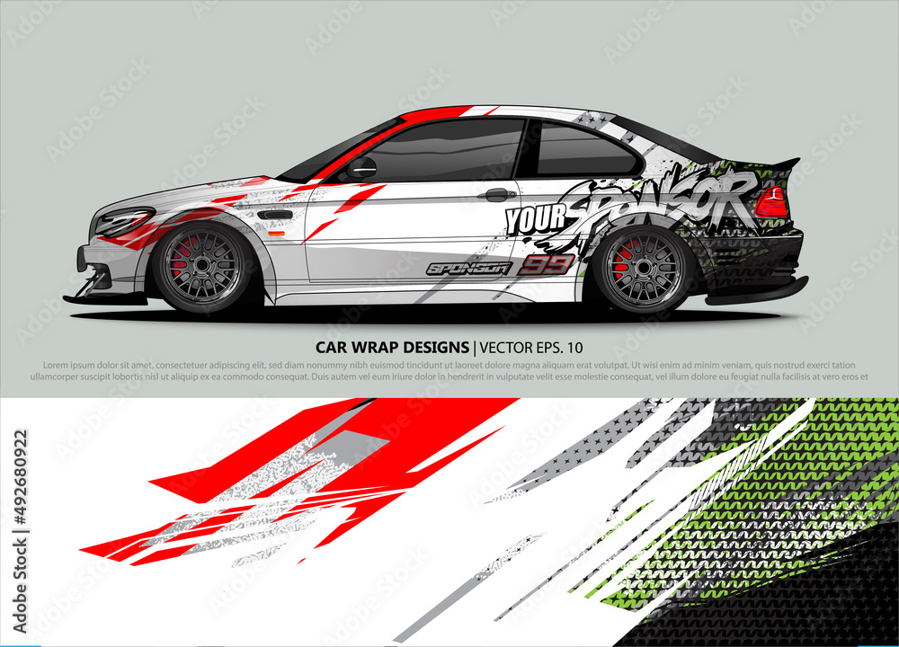 car graphic background vector. abstract lines vector with modern camouflage design concept for truck and vehicles graphics vinyl wrap
car graphic background vector. abstract lines vector with modern camouflage design concept for truck and vehicles graphics vinyl wrap