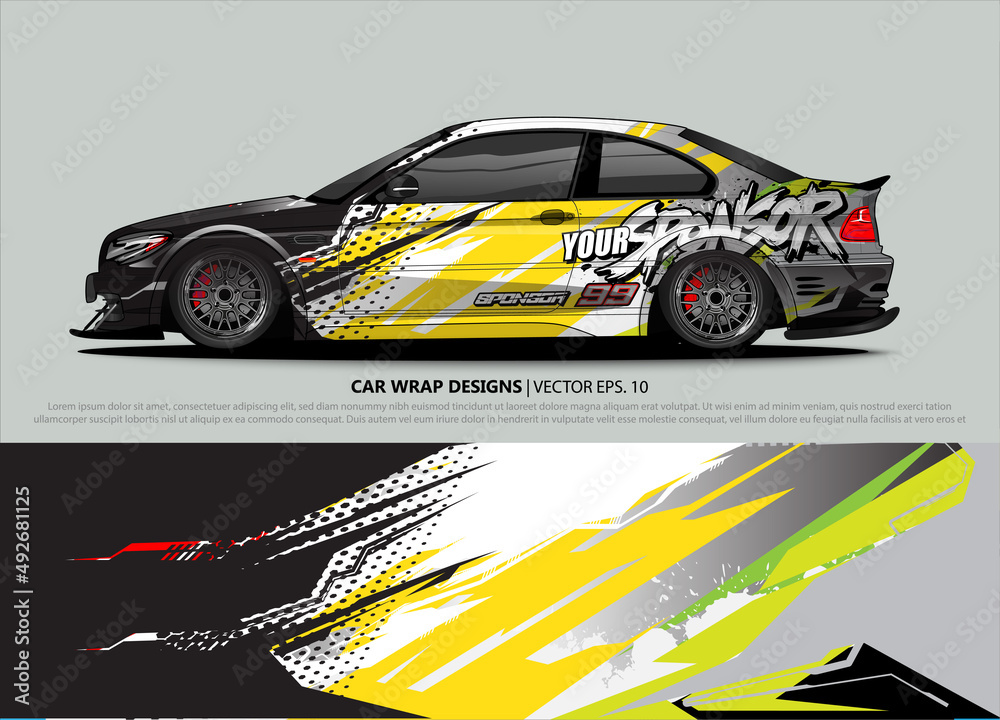 car graphic background vector. abstract lines vector with modern camouflage design concept for truck and vehicles graphics vinyl wrap
car graphic background vector. abstract lines vector with modern camouflage design concept for truck and vehicles graphics vinyl wrap