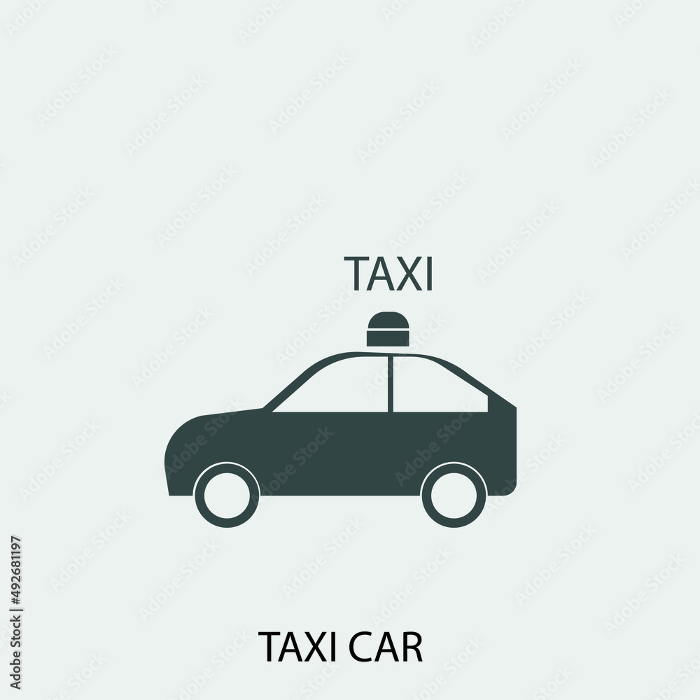 taxi vector icon illustration sign taxi vector icon illustration sign