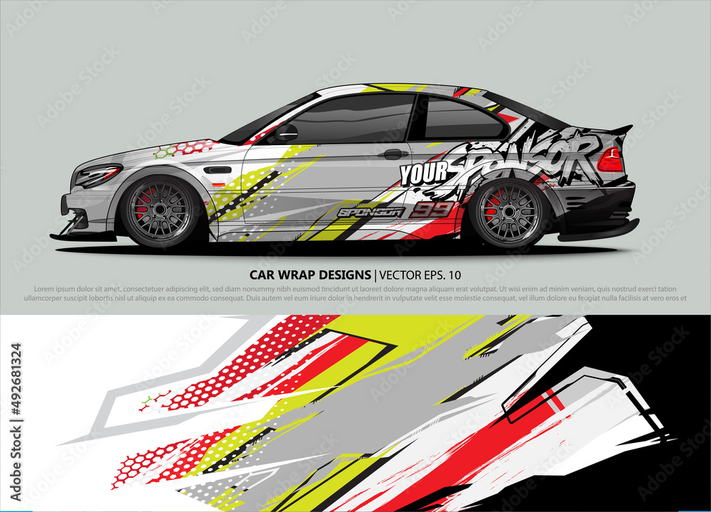 car graphic background vector. abstract lines vector with modern camouflage design concept for truck and vehicles graphics vinyl wrap
car graphic background vector. abstract lines vector with modern camouflage design concept for truck and vehicles graphics vinyl wrap