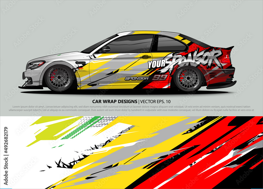car graphic background vector. abstract lines vector with modern camouflage design concept for truck and vehicles graphics vinyl wrap
car graphic background vector. abstract lines vector with modern camouflage design concept for truck and vehicles graphics vinyl wrap
