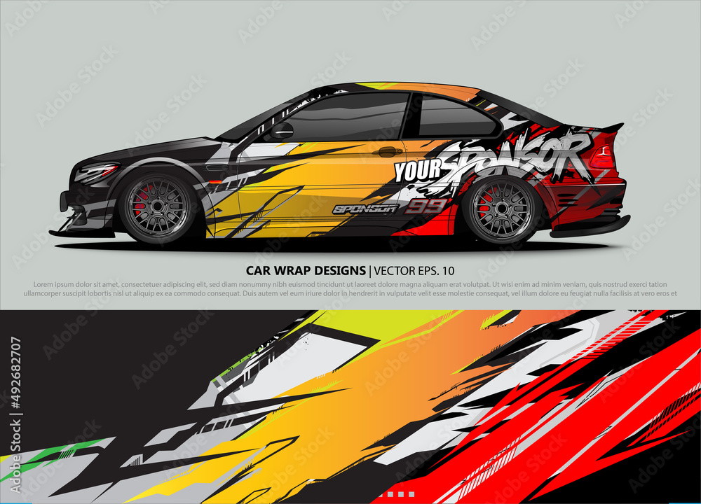 car graphic background vector. abstract lines vector with modern camouflage design concept for truck and vehicles graphics vinyl wrap
car graphic background vector. abstract lines vector with modern camouflage design concept for truck and vehicles graphics vinyl wrap