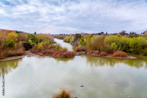 View from the Guadalquivir ...