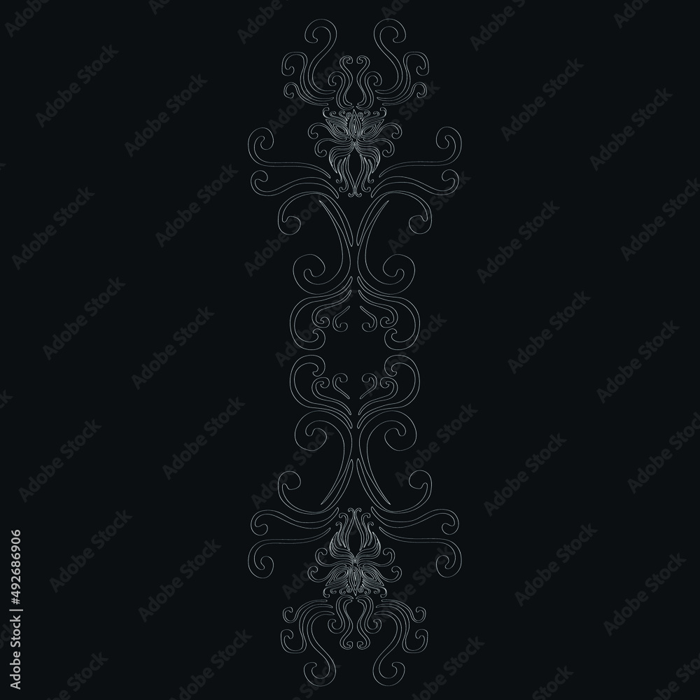 A beautiful seamless pattern. Cute patterns and swirls. Pattern for wallpaper and backgrounds A beautiful seamless pattern. Cute patterns and swirls. Pattern for wallpaper and backgrounds