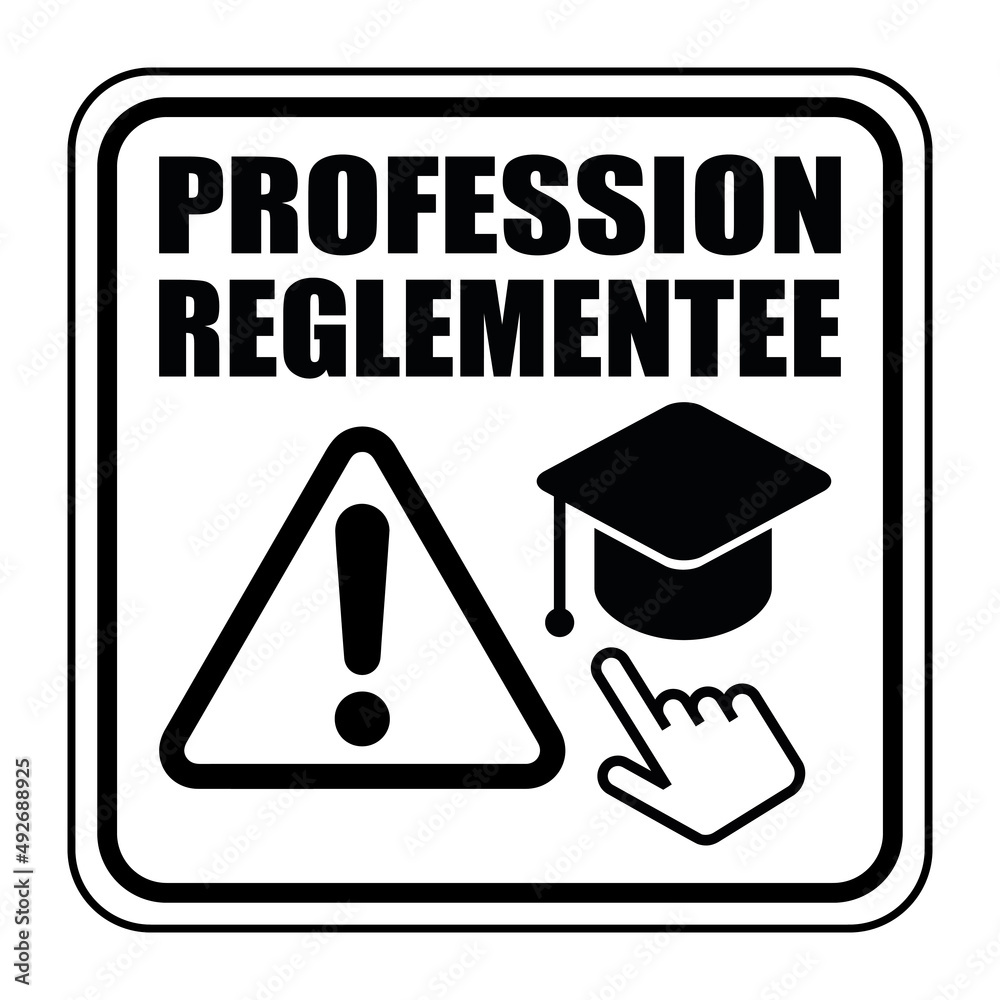 Logo profession réglementée.