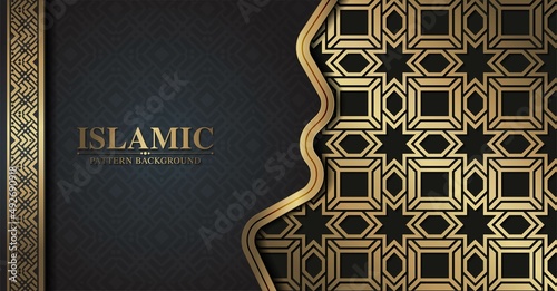 Luxury islamic arabic pattern background