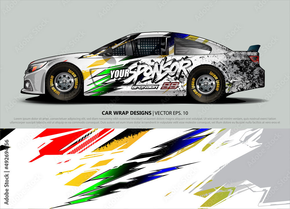 car wrap design. simple lines with abstract background vector concept for vehicle vinyl wrap and automotive decal livery
car wrap design. simple lines with abstract background vector concept for vehicle vinyl wrap and automotive decal livery