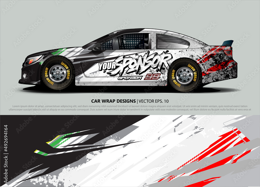 car wrap design. simple lines with abstract background vector concept for vehicle vinyl wrap and automotive decal livery
car wrap design. simple lines with abstract background vector concept for vehicle vinyl wrap and automotive decal livery