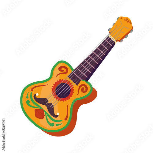 acoustic guitar illustration