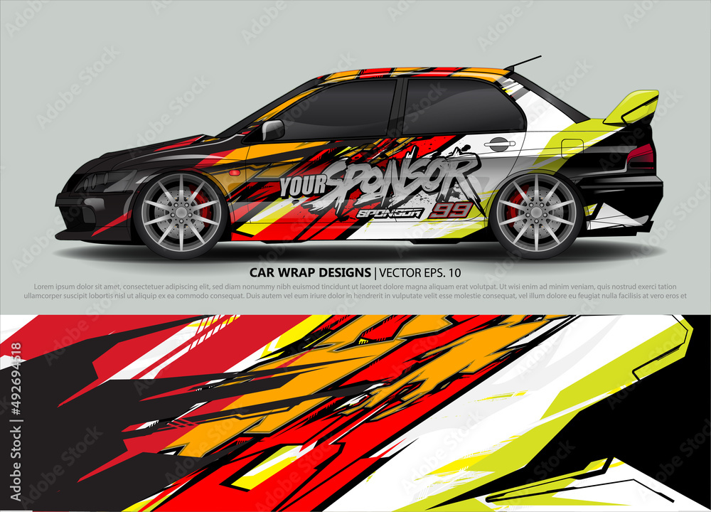 car wrap design. simple lines with abstract background vector concept for vehicle vinyl wrap and automotive decal livery
car wrap design. simple lines with abstract background vector concept for vehicle vinyl wrap and automotive decal livery