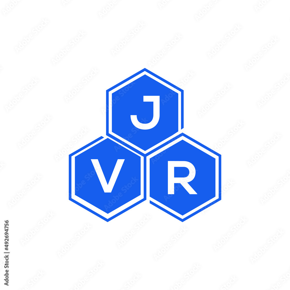 JVR letter logo design on White background. JVR creative initials letter logo concept. JVR letter design. JVR letter logo design on White background. JVR creative initials letter logo concept. JVR letter design.