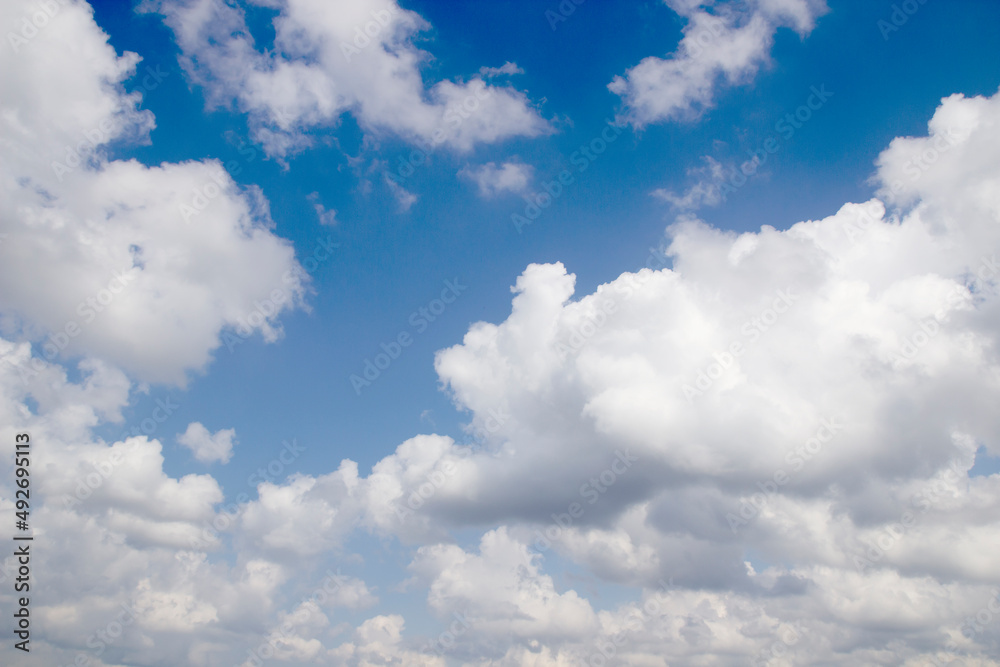 natural blue sky and beautiful white clouds natural blue sky and beautiful white clouds