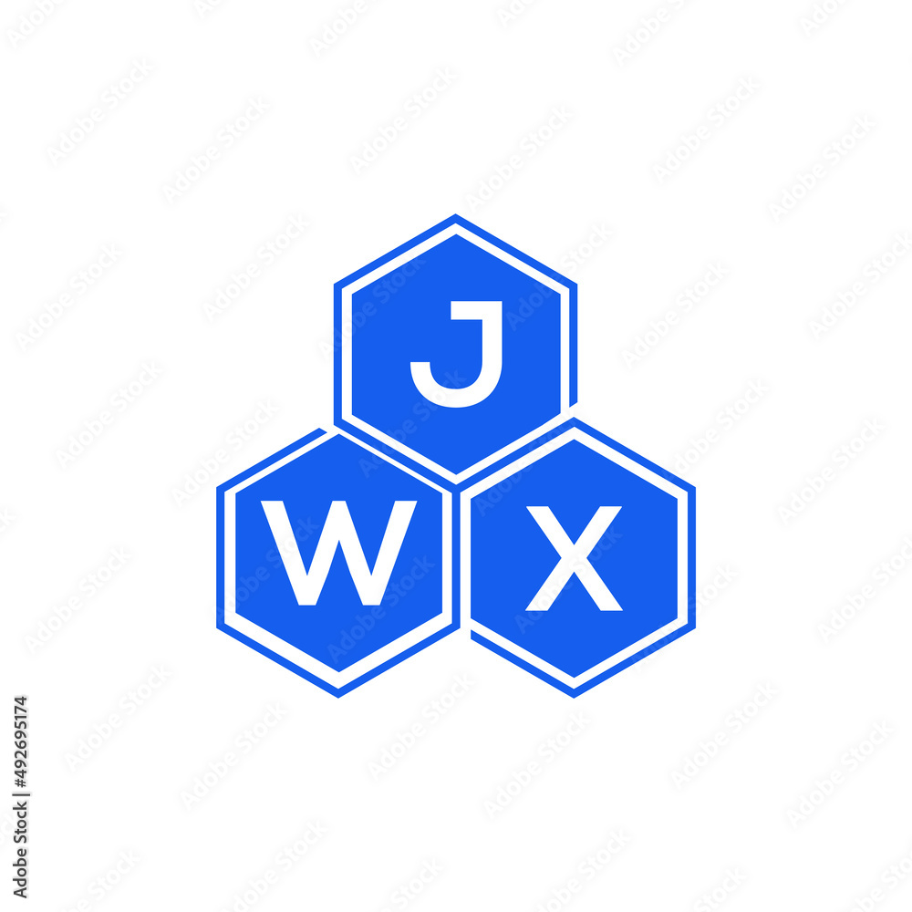 JWX letter logo design on White background. JWX creative initials letter logo concept. JWX letter design. JWX letter logo design on White background. JWX creative initials letter logo concept. JWX letter design.