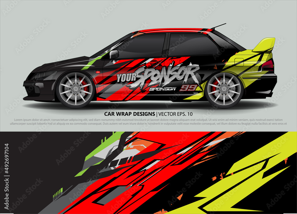 car wrap design. simple lines with abstract background vector concept for vehicle vinyl wrap and automotive decal livery
car wrap design. simple lines with abstract background vector concept for vehicle vinyl wrap and automotive decal livery