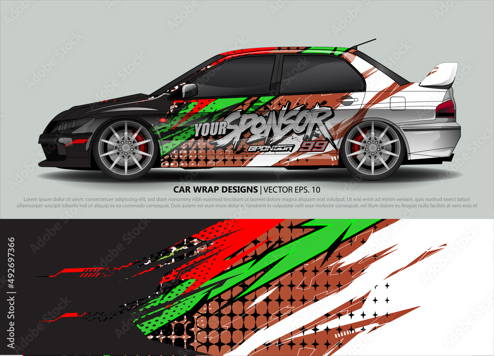 car wrap design. simple lines with abstract background vector concept for vehicle vinyl wrap and automotive decal livery
car wrap design. simple lines with abstract background vector concept for vehicle vinyl wrap and automotive decal livery