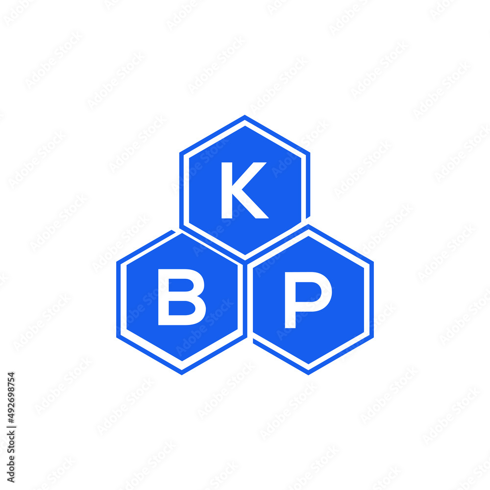 KBP letter logo design on White background. KBP creative initials letter logo concept. KBP letter design. KBP letter logo design on White background. KBP creative initials letter logo concept. KBP letter design.