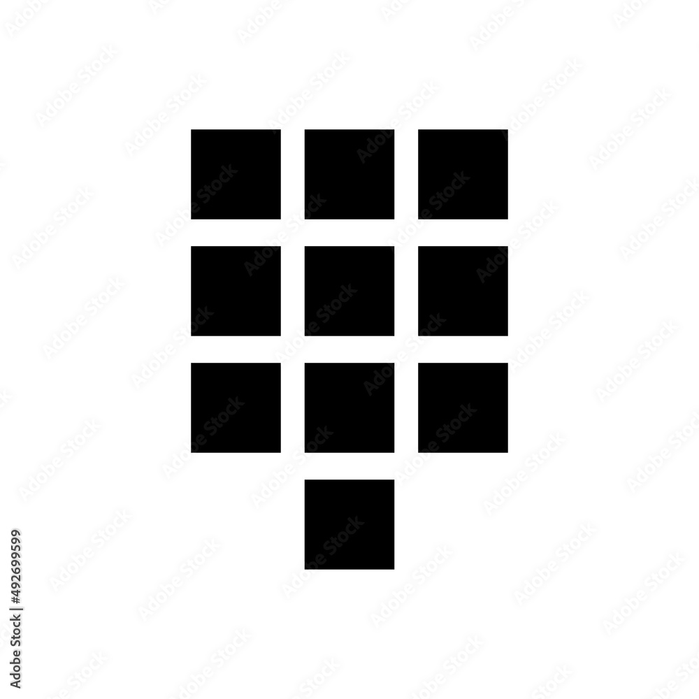 Graphic flat button icon for your design and website Graphic flat button icon for your design and website