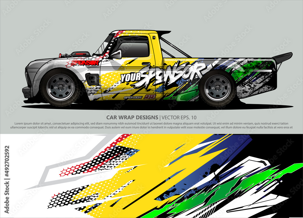 truck graphics. modern camouflage design for vehicle vinyl wrap truck graphics. modern camouflage design for vehicle vinyl wrap