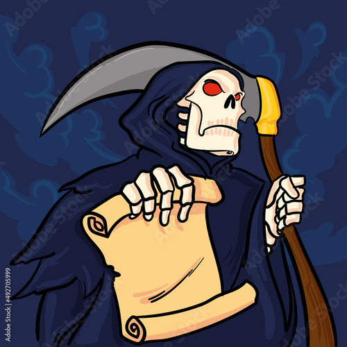 grim reaper card