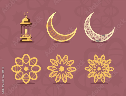 six flats eid mubarak items